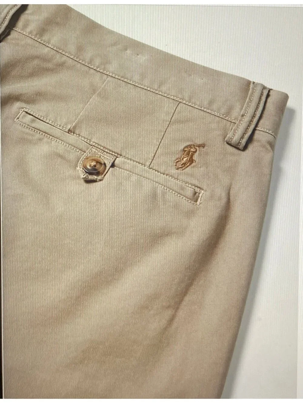 Polo Ralph Lauren Men’s Brushed Cotton Twill Chino Shorts Size 40
